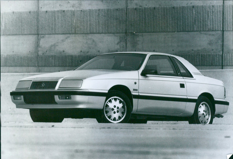 1987 Chrysler LeBaron Coupe - Vintage Photograph