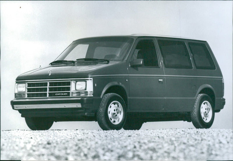 1990 Chrysler Voyager - Vintage Photograph