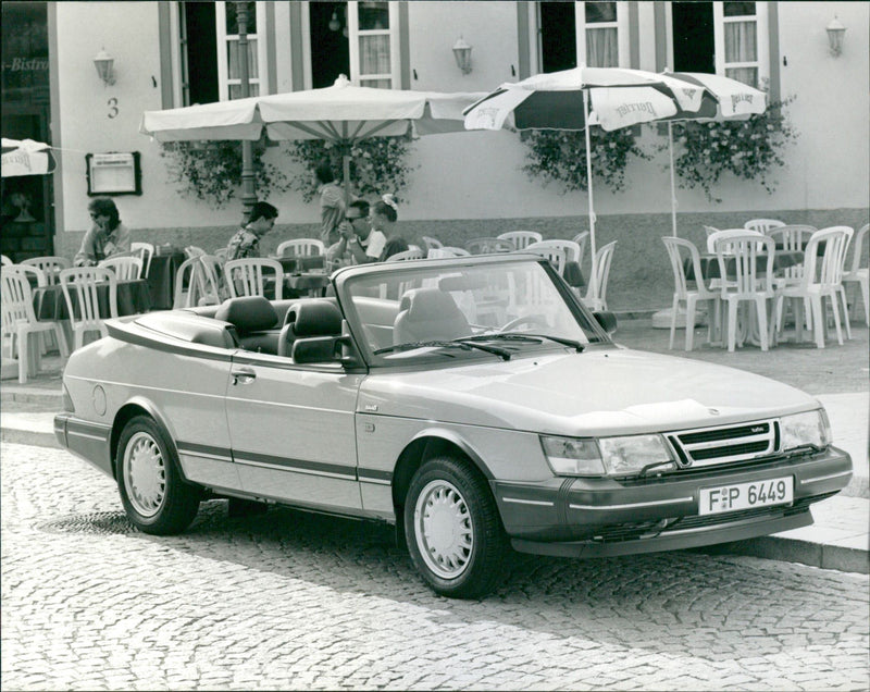 1992 Saab 900 Turbo 16 Cabriolet - Vintage Photograph