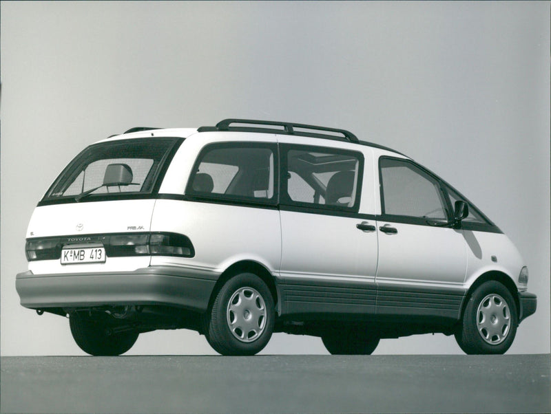 1991 Toyota Previa - Vintage Photograph