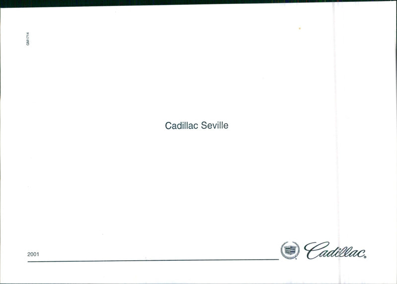 2001 Cadillac Seville - Vintage Photograph