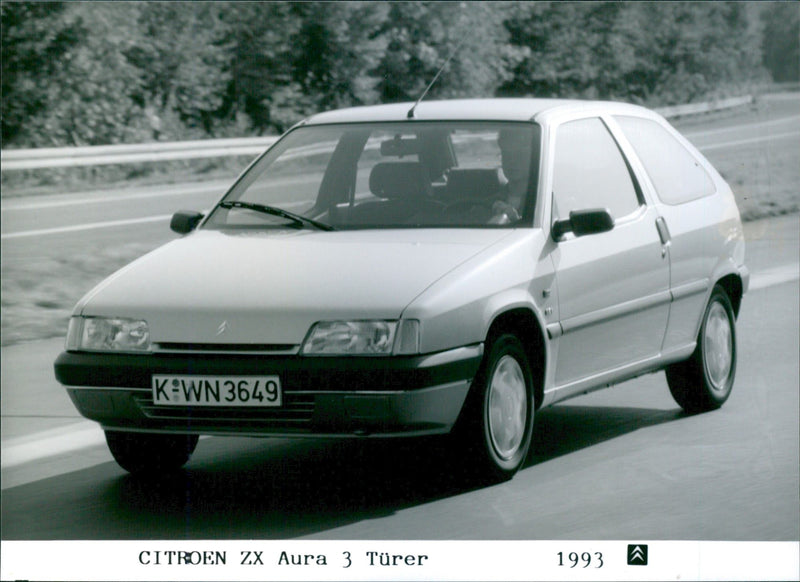 1993 Citroen ZX Aura - Vintage Photograph