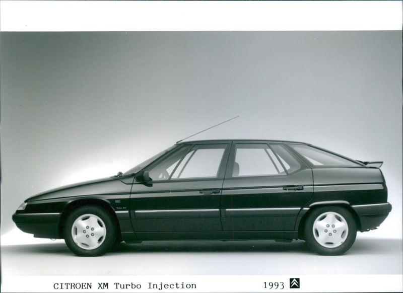 1993 Citroen XM Turbo Injection - Vintage Photograph
