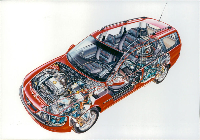 Opel Vectra - Vintage Photograph