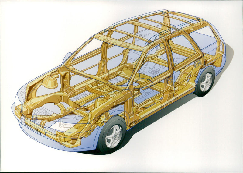 Opel Vectra - Vintage Photograph