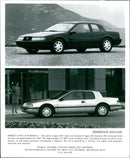 1990 Mercury Cougar XR7 and 1990 Mercury Cougar LS - Vintage Photograph