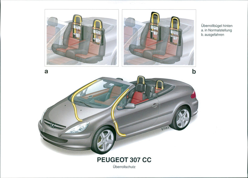 Peugeot 307 CC - Vintage Photograph