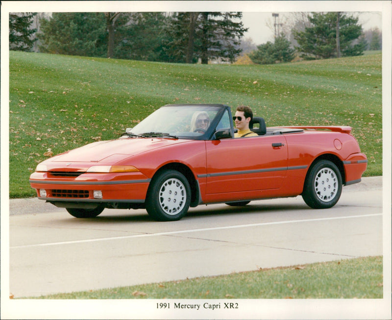 1991 Mercury Capri XR2 - Vintage Photograph