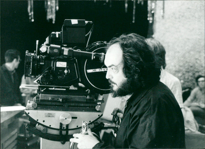 Stanley Kubrick shoots "The Shining" - Vintage Photograph