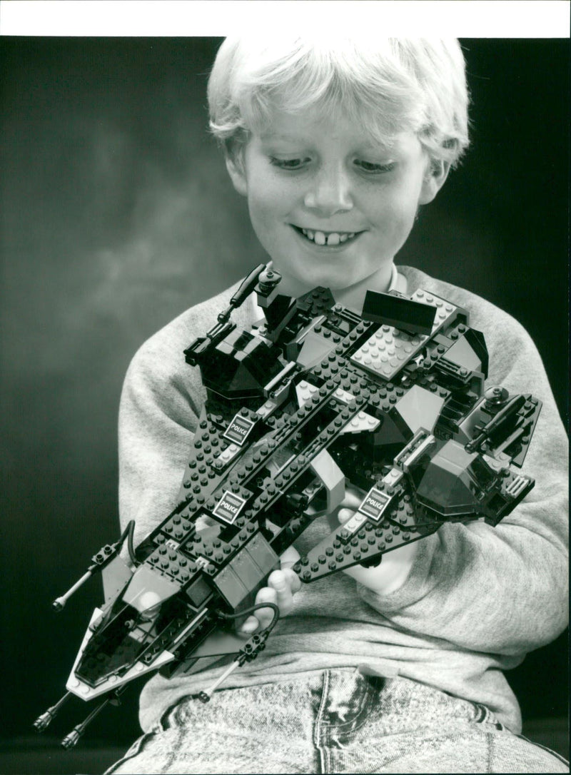 Legoland space travel - Vintage Photograph
