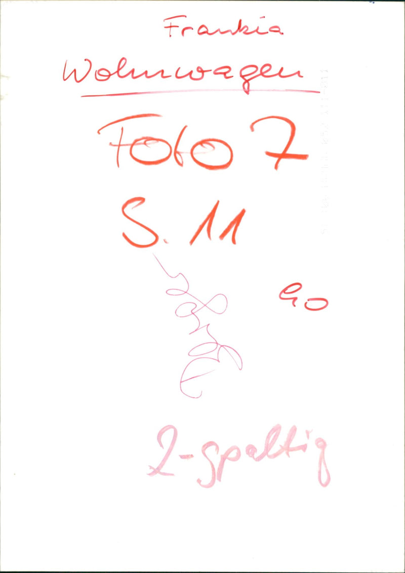 Frankia campers - Vintage Photograph