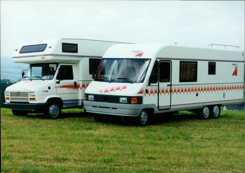 Frankia campers - Vintage Photograph
