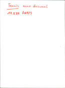 tennis - Vintage Photograph