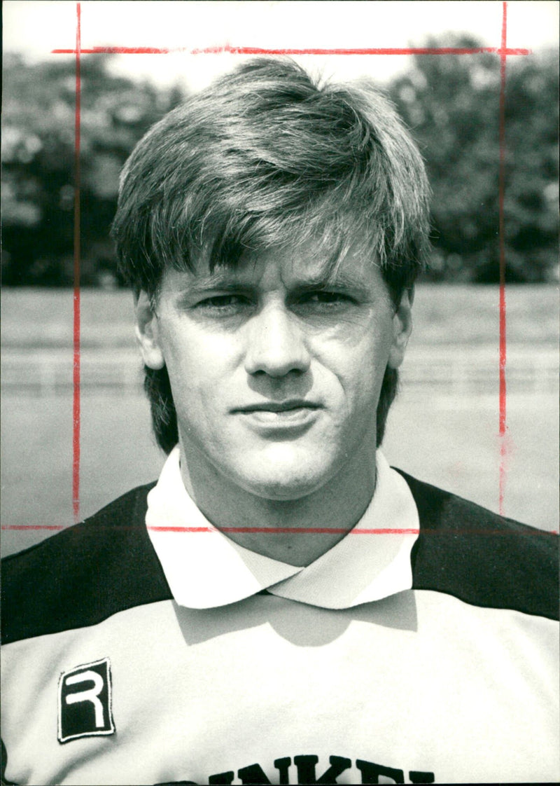 Helmut Roleder, soccer goalkeeper - Vintage Photograph