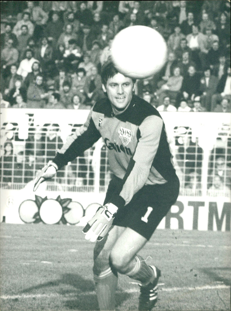 Helmut Roleder, soccer goalkeeper - Vintage Photograph