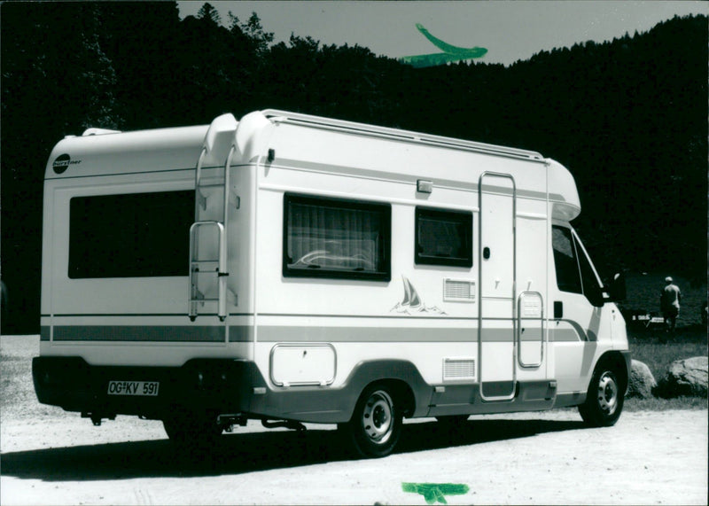 The Bürstner T 608 - Vintage Photograph