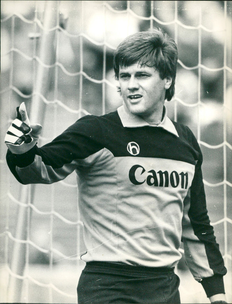 Fußballtorwart Helmut Roleder - Vintage Photograph