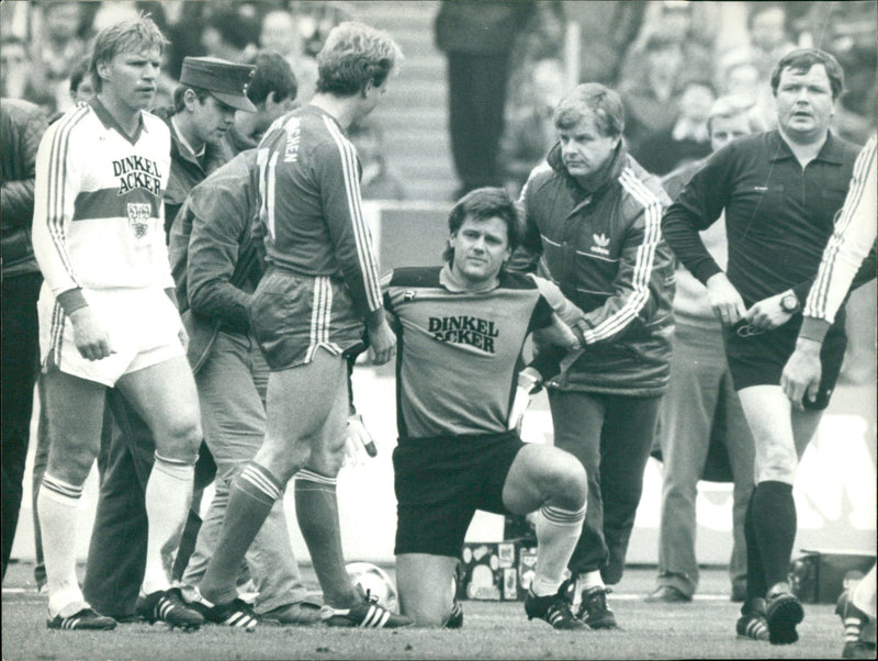 Fußballtorwart Helmut Roleder - Vintage Photograph