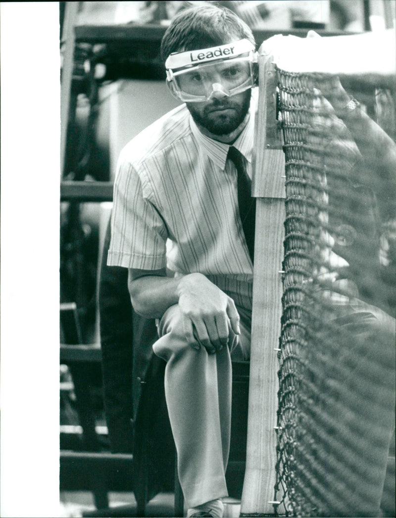 Tennis referee - Vintage Photograph