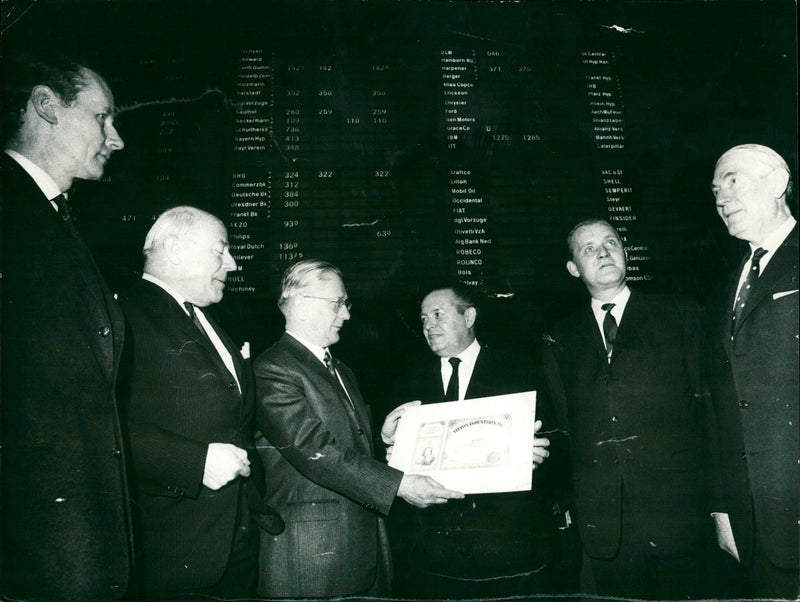 Olympic Committee - Vintage Photograph