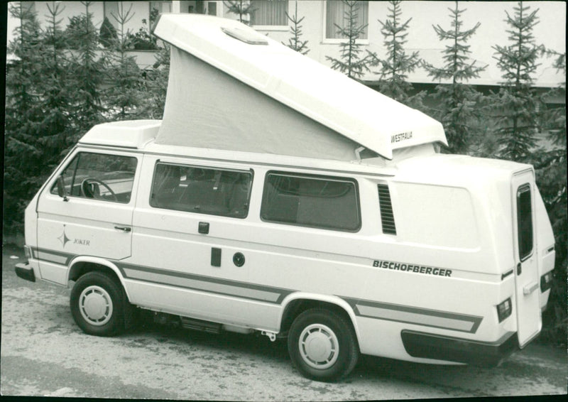 Motor caravan - Vintage Photograph