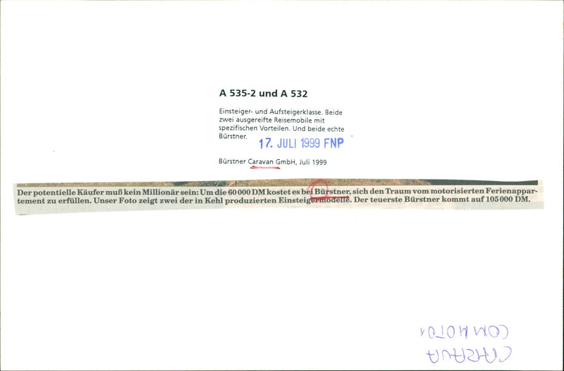 A 535-2 and A 532 - Vintage Photograph