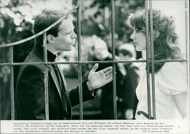 Zeljko Ivanek and Lalia Balsam - Vintage Photograph