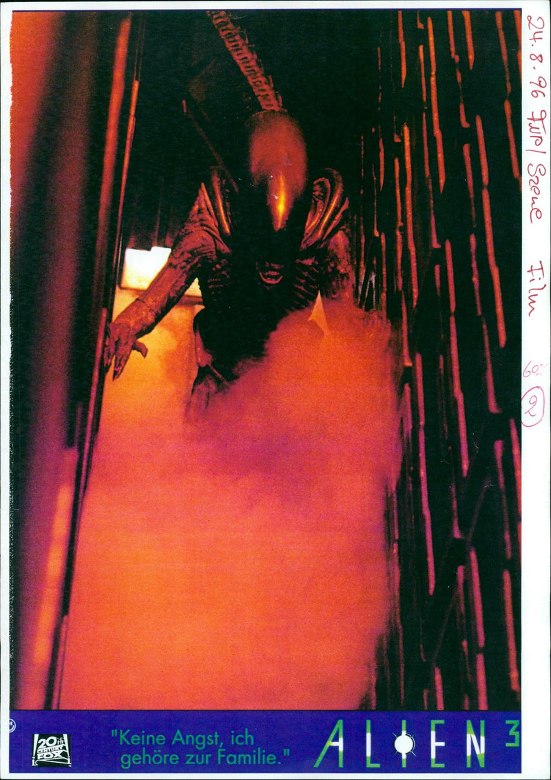 Alien from "Alien 3" (1992) - Vintage Photograph