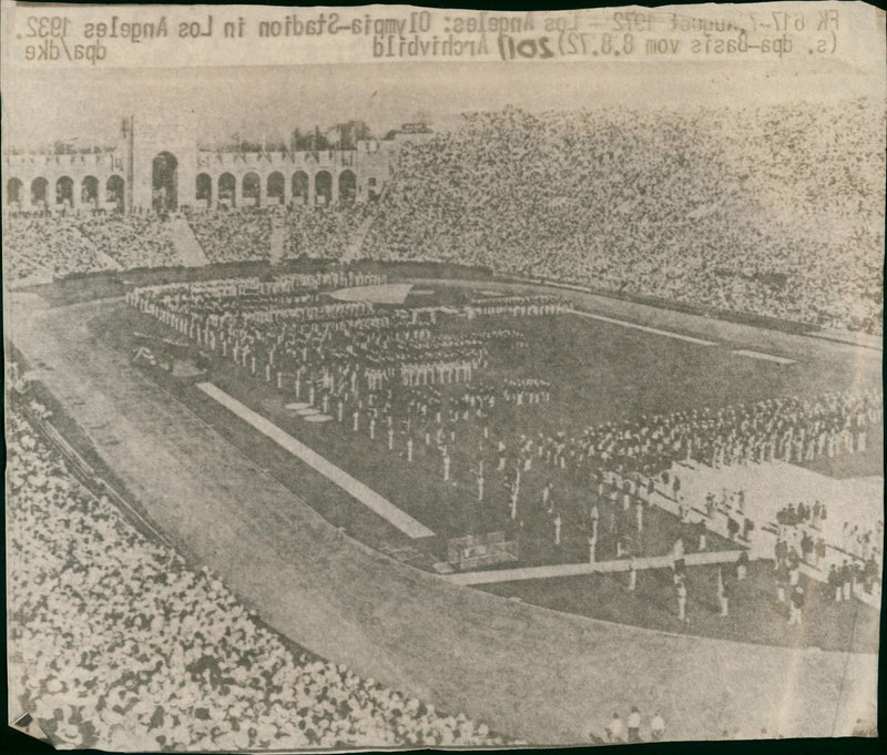 Olympic stadium - Vintage Photograph