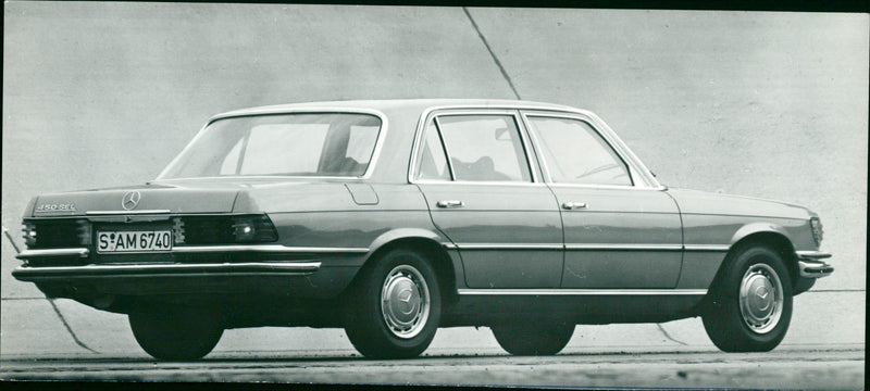 Mercedes-Benz 450 SEL - Vintage Photograph
