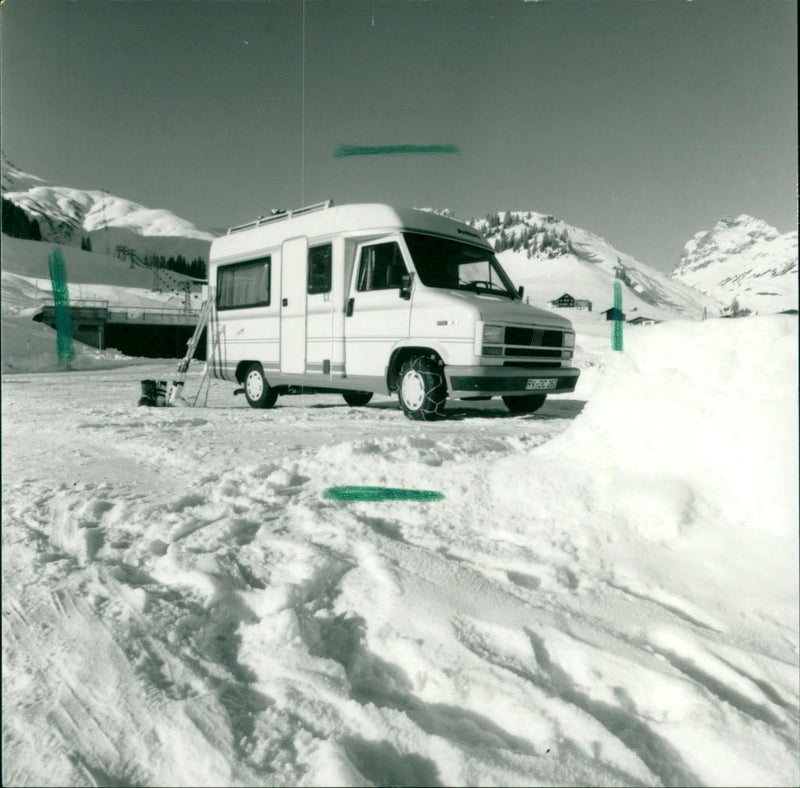 Dethleff's Globetrotter Bus - Vintage Photograph