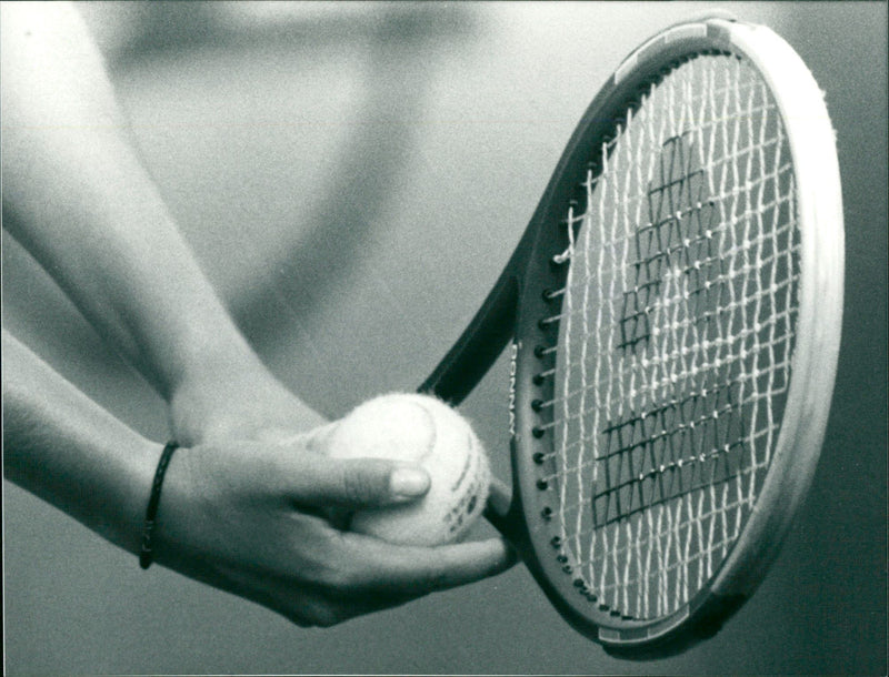 Tennis surcharge - Vintage Photograph