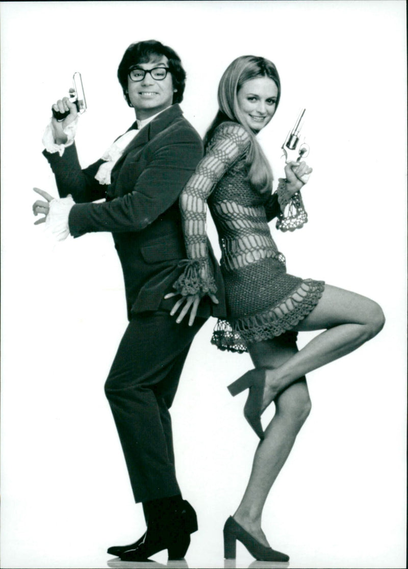 Mike Myers und Heather Graham - Vintage Photograph