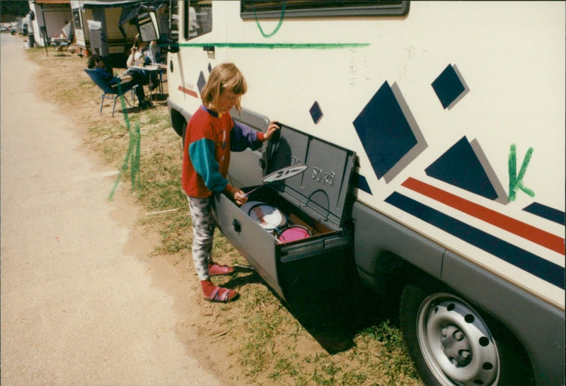Reisemobil FFB Classic 580 M Turbodiesel - Vintage Photograph