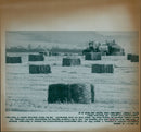 Strohballen - Vintage Photograph