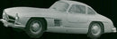 1954 Mercedes-Benz 300 SL - Vintage Photograph