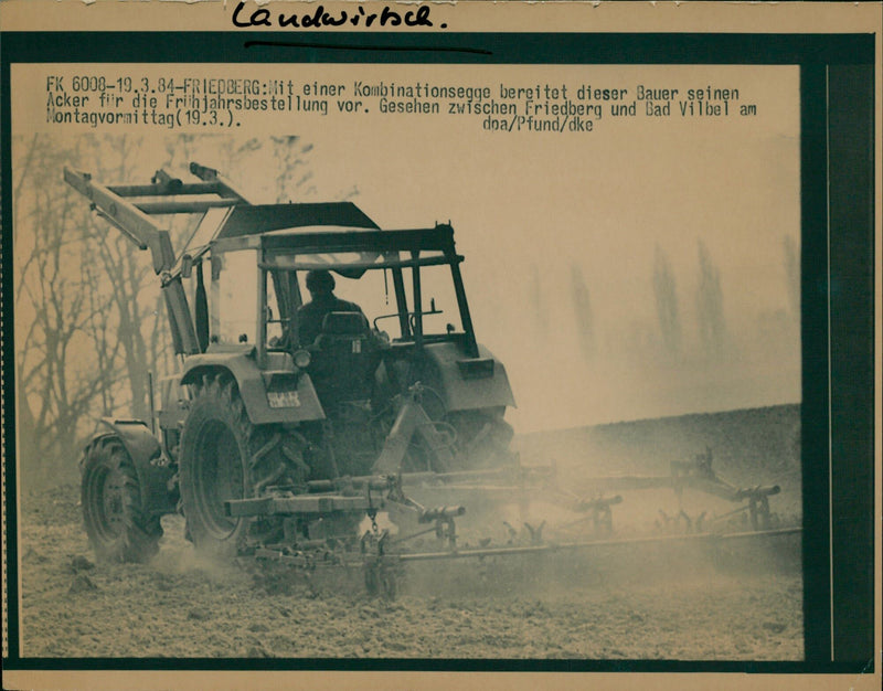 Agriculture - Vintage Photograph