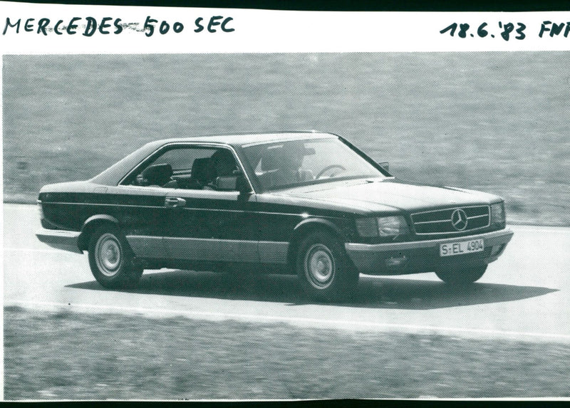 Mercedes - Vintage Photograph
