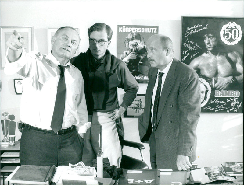 Werner Kreindl, Hans-Jürgen Schatz and Wolf-Dietrich Berg - Vintage Photograph