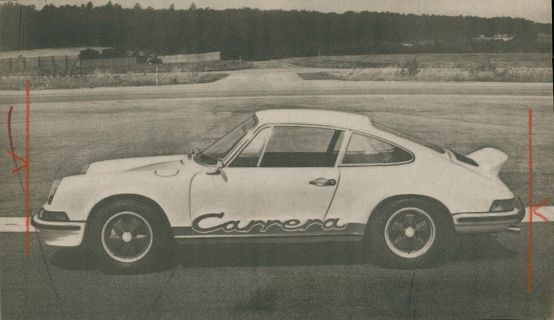 Porsche 911 Carrera RS - Vintage Photograph