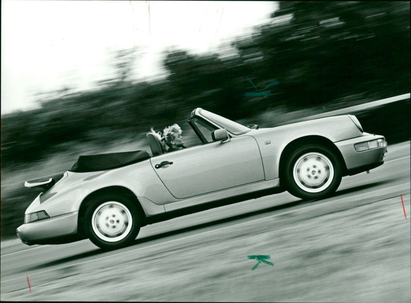 Porsche 911 Carrera 2, model year 1990 - Vintage Photograph