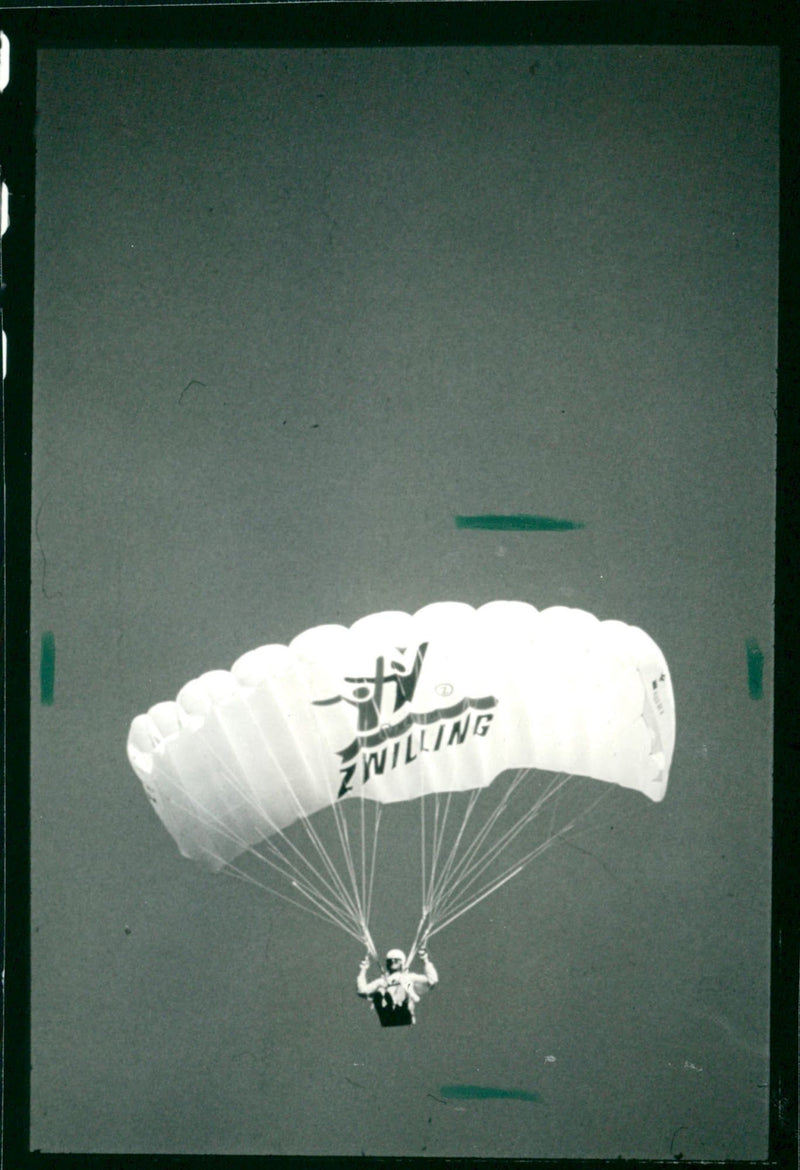 Paragliding - Vintage Photograph