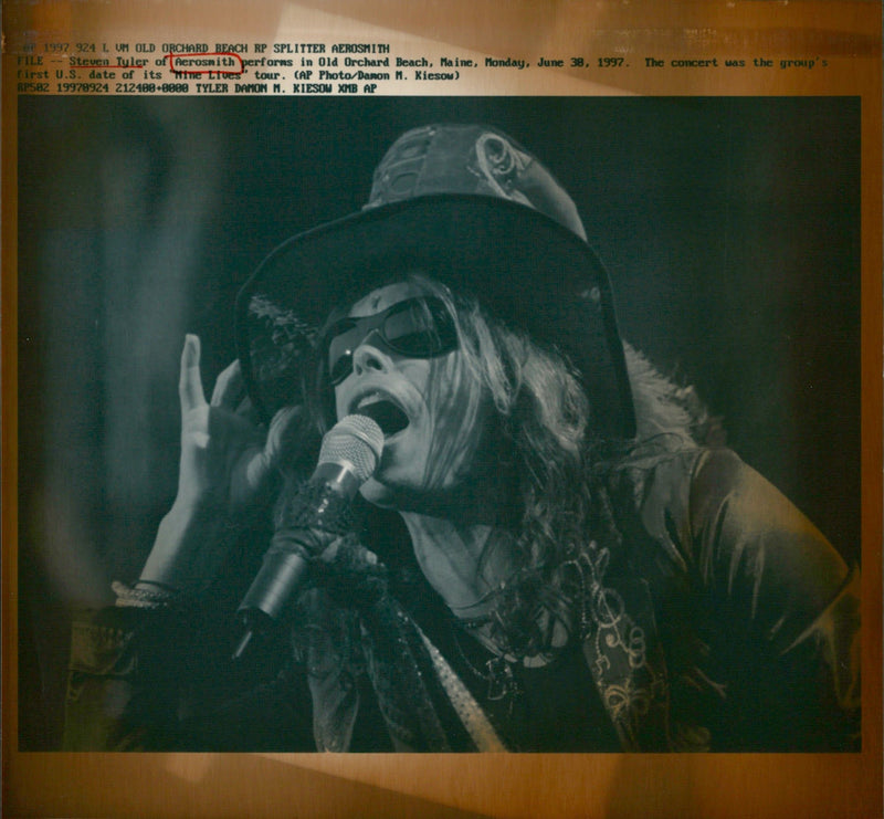 Aerosmith - Vintage Photograph