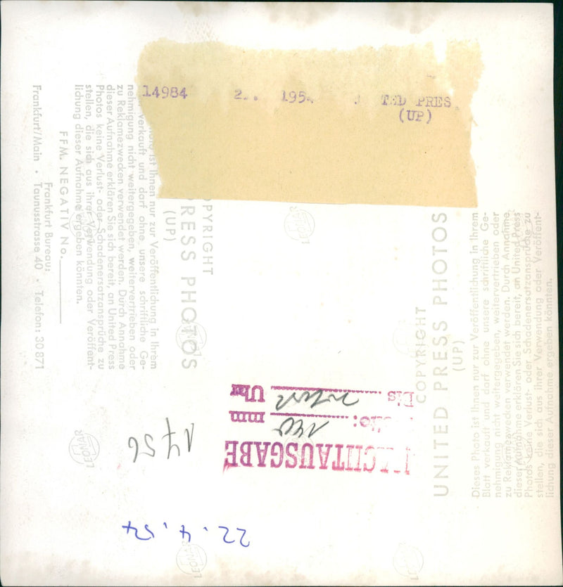 People on mountain - Vintage Photograph