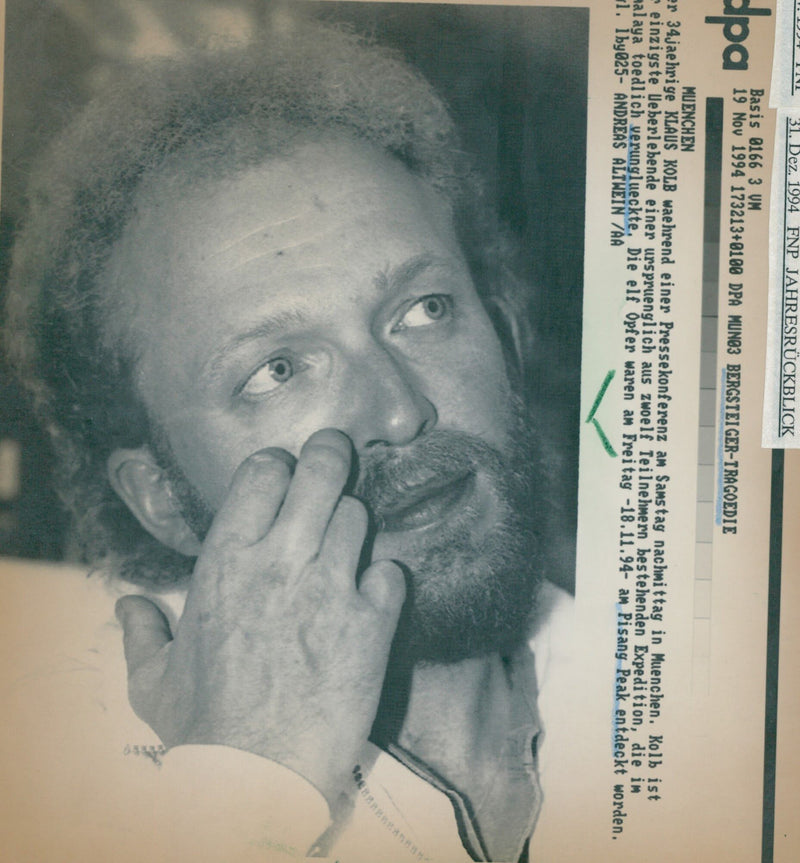 Klaus Kolb - Vintage Photograph