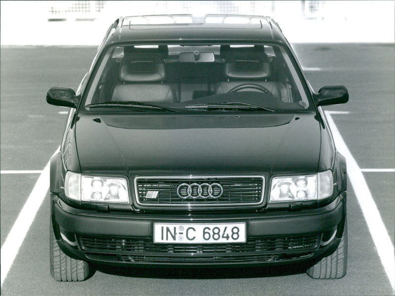 1993 Audi S4 - Vintage Photograph