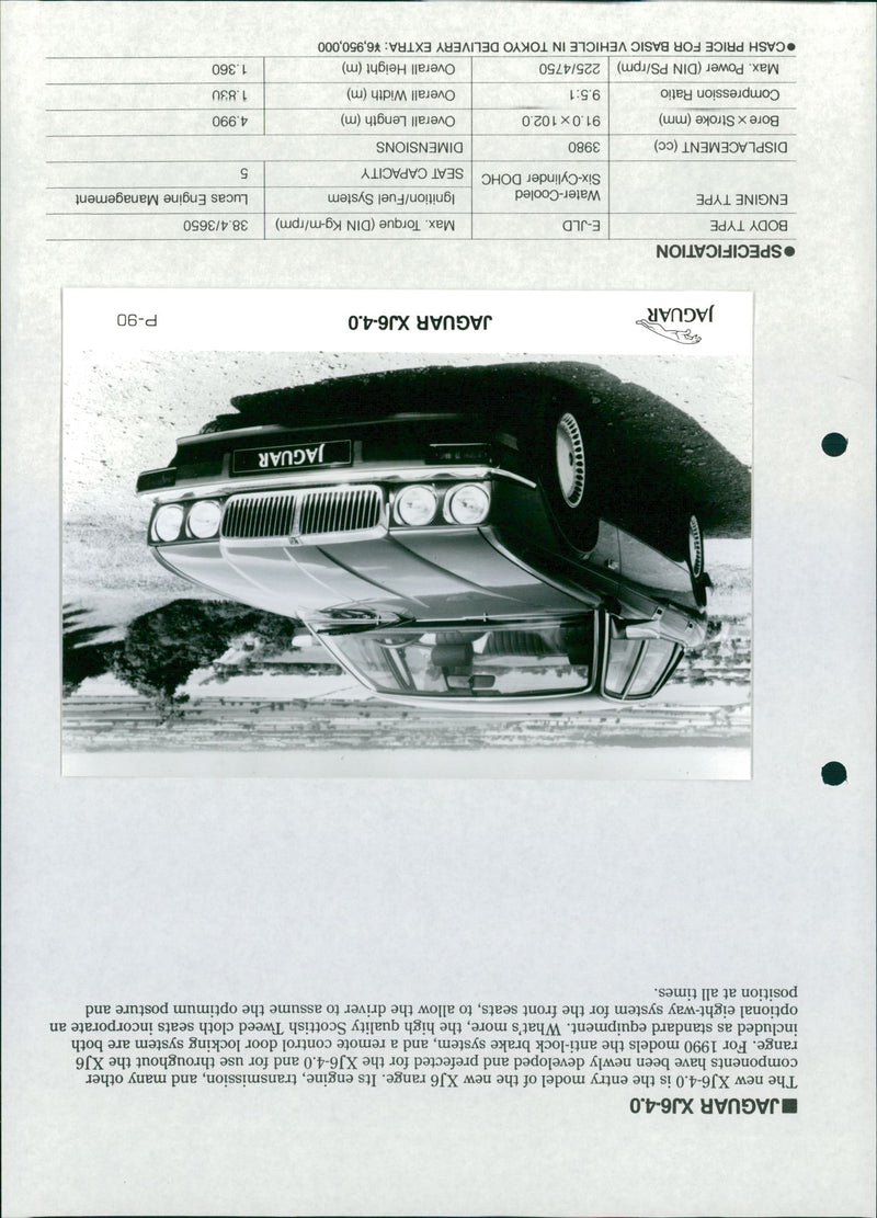 1990 DRIVER - Vintage Photograph