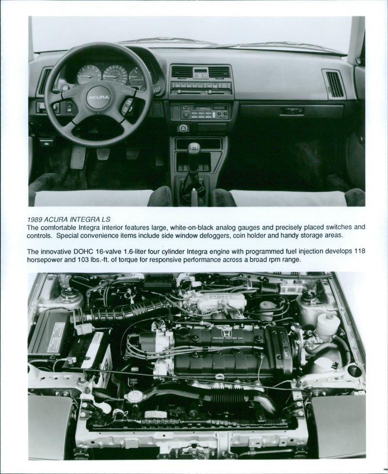 1989 BLACK WHITE FAMILY - Vintage Photograph