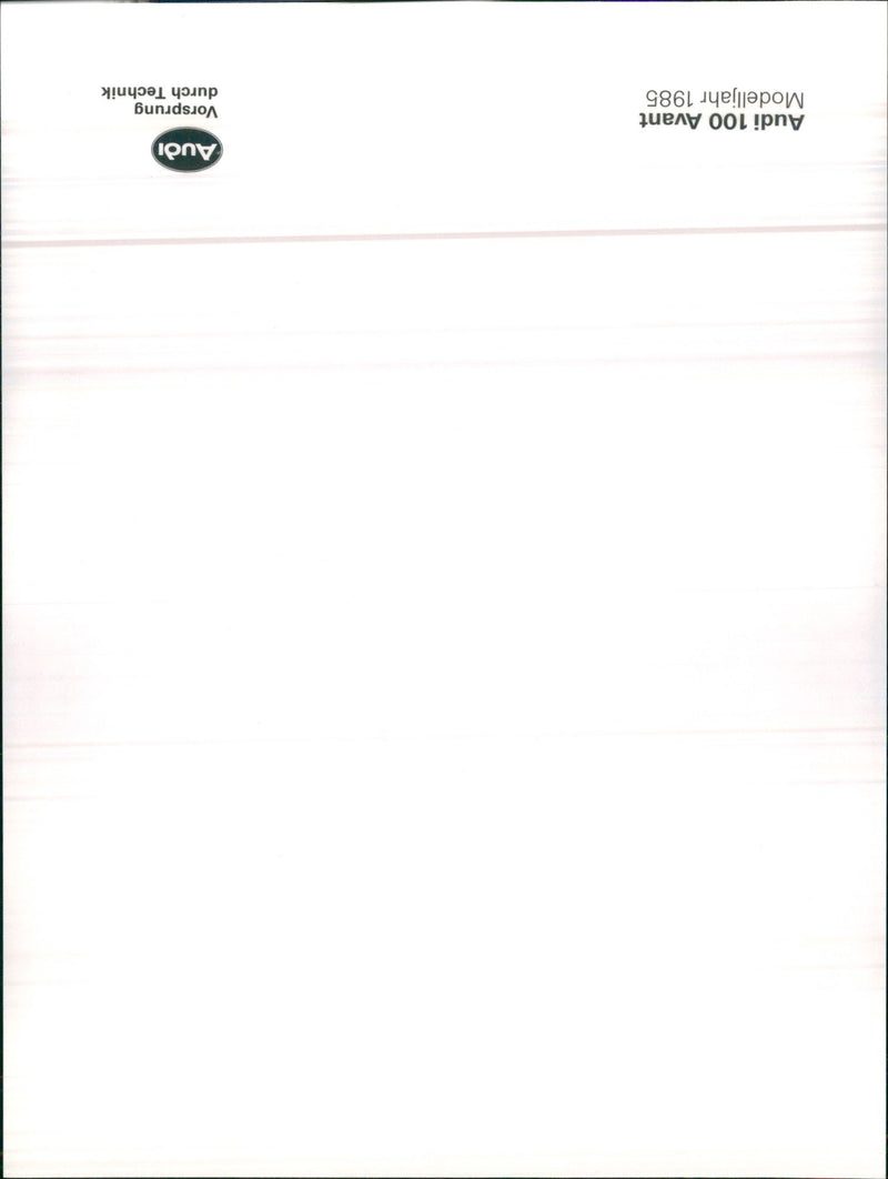 1985 MODELLJAHR - Vintage Photograph