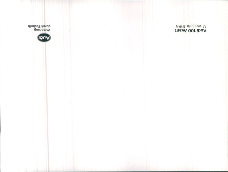 1985 MODELLJAHR - Vintage Photograph